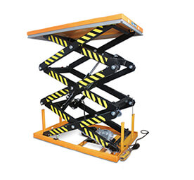 Three scissors lift table platform BLX-C